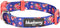Blueberry Pet Adjustable Dog Collar, Irish Blue Rose Print, X-Small, Neck 8"-11"