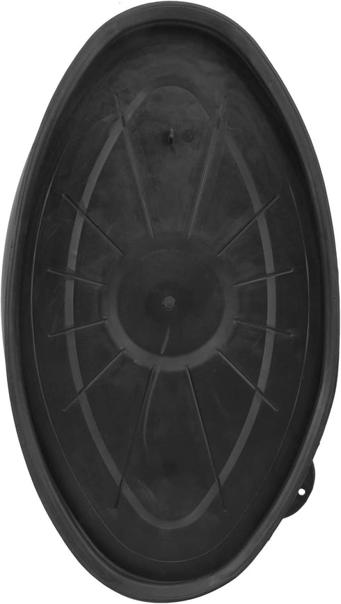 Waterproof Round Deck Hatch Cover, Plastic Inspection Plate for Marine Boat, Kayak, Canoe Outdoor Use