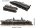 Titanic Wreck Ornaments, Resin Aquarium Decoration, Lost Wrecked Boat Ship Ornament