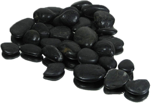 WGV Natural River Rocks, 2 lbs Decorative Pebbles, Accent Vase Filler for Landscaping, Aquarium, and Home Decor