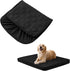 Dog Bed Covers Replacement Washable, Waterproof Quilted Covers for Dog Cat, Cover Only 30Lx70Wx6H Inches Black