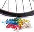 Juland 72 PCS Bike Spoke Nipples End Caps for Mountain Road Bicycles, 14G – Black
