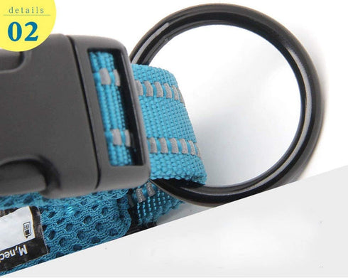 Truelove Dog Collar - Reflective Premium Duraflex Buckle, High Grade Nylon Webbing, No Choke Basic Collars TLC5011