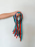 Midlee 4 Foot Dog Kennel Slip Lead - Heavy Duty Nylon Pack of 10