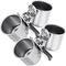 Tioncy 2 Pcs Clip on Water Bowl for Birds Parrot Feeding Double