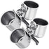 Tioncy 2 Pcs Clip on Water Bowl for Birds Parrot Feeding Double