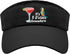 It is 5 O'clock Somewhere Caps, UV Protection Visor for Men Baseball Hat Golf Hats