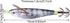 TIANQUXNGI Round Belly Fishing Baits for Freshwater and Saltwater Fishing Enthusiasts Multicolor Shrimp Cuttlefish Jigs