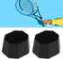 Naroote Tennis Racket Silicone End Cover - Butt Cap and Dampener Grip Tape for Tennis Racket Handle