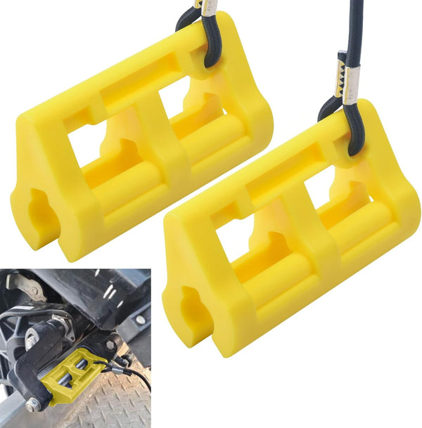 Hydraulic Steering Locks, Yellow, 4" Steer Stop Outboard Hydraulic Steering Lock for Outboard Motor Trailering