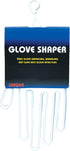 Unique Sports Glove Shaper for Golf, Baseball, Racquetball, Tennis, and Football, white (GS-1)