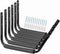 Heavy Duty Garage Storage Kayak Hook, 15 Inch Canoe Hanger Hooks, Each Rack 55LBS Capacity for Surfboards, Ladders,