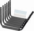Heavy Duty Garage Storage Kayak Hook, 15 Inch Canoe Hanger Hooks, Each Rack 55LBS Capacity for Surfboards, Ladders,