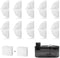 subteenmate Wireless Cat Water Fountain Filters Set, 10 Filters & 2 Pre-Filter