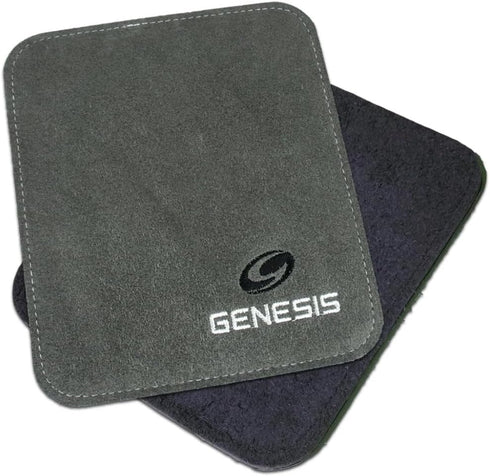 Genesis Pure Pad Buffalo Leather Ball Wipe, Blue