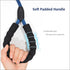 WePet Dog Training Slip Leash, No Pull Durable Reflective Lead, Heavy Duty Loop Rope (6 ft, 1/2 inch, Blue/Red)