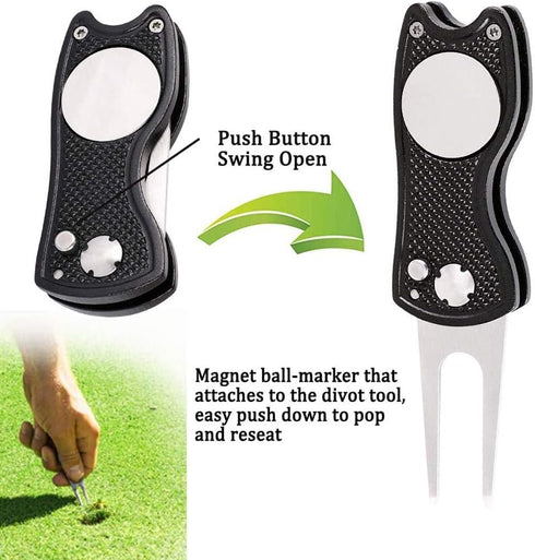 ToVii Golf Towel for Golf Bags, Accessories and Gifts for Men