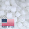 Moving Bed Bio Filter Media - 20mm, White, for Koi Ponds, Aquariums, Aquaculture (100 pcs)