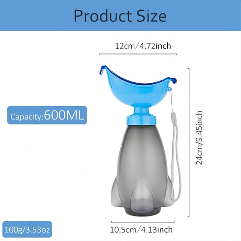 GREATLINK Beach(1 Portable Emergency Unisex Urinal Potty Toilet Pee Training Cup, Pee Bottle with a Lid and Funnel