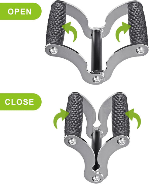 SELEWARE V Bar & T Bar Landmine Handle Attachment for 2" Barbell, Solid Multi-Grip T Row Attachment