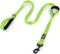 Dog Leash 6ft Long, Heavy Duty, Traffic Padded, Reflective Double Handles for Large or Medium Dogs, Green