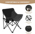 aledaras Portable Folding Chair for Sauna, Fast Folding Chair with Carry Bag and Side Pocket Chairs for Adults, Carry