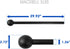 Yes4All Steel Mace Bell for Strength Training - Support Full Body, Muscles, Shoulder, Grips & Forearms Workouts to Rehabilitation, Stretching 5, 7, 10, 15, 20, 25, 30lb For Woman & Man by Yes4All