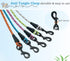 Rope Dog Leash 6 Foot, Lightweight Sturdy Walking Leash with Rotating Metal Clip, Multi-Color for Small Medium Dogs