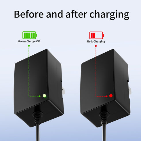 LIANSUM 24V 1.5A MX350 E100 E200 E300, MX400 3-Prong Replace Charger Compatible with Razor Dirt Bike, Electric Scooter