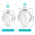 Fhiny Cat Muzzle - Transparent Helmet with 4 Boots - Adjustable Breathable Kitty Hood Anti Bite Bubble Mask for Cats