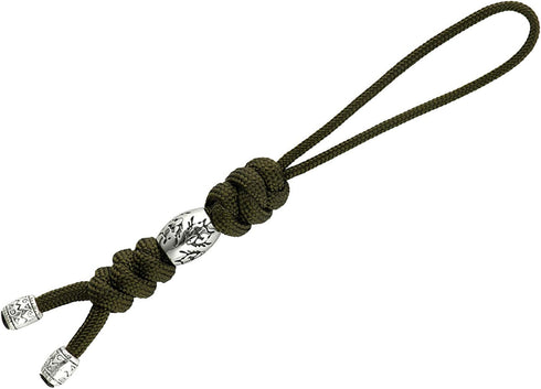 M-Tac Knife Lanyards with Beads, Paracord Tactical Lanyard for Knife, Zeus Stainless Design
