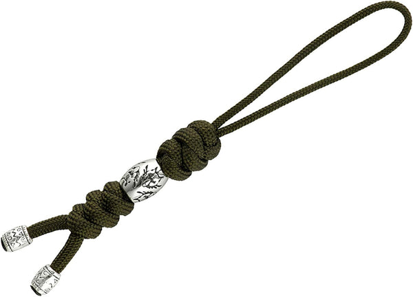 M-Tac Knife Lanyards with Beads, Paracord Tactical Lanyard for Knife, Zeus Stainless Design