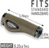 ROCKBROS Soft Gel Dual Lock Bike Handle Grips for Mountain MTB MBX Bicycle Handlebar & Electric Scooter