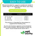 60 Vet Worthy Adult Multi Vitamins - Multivitamin for Dogs to Support Optimum Health and Overall Wellness - Dog