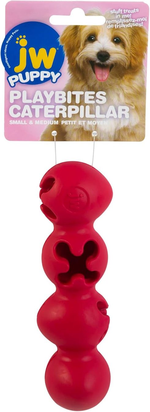 JW Playbites Caterpillar Treat Dispenser Toy
