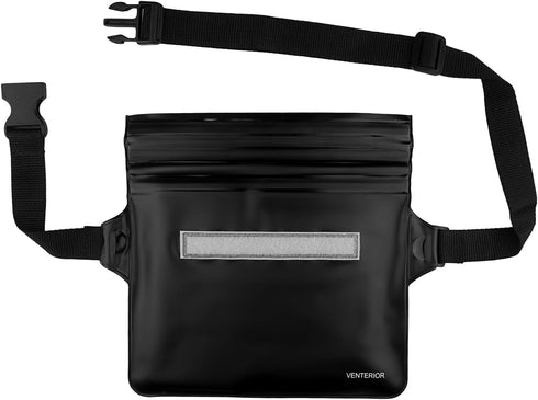 Waterproof Waist Pouch 2-Pack, Dry Bag Fanny Pack for Swimming, Snorkeling, and Beach Activities