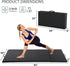 Gymnastics Mat for Tumbling, Folding Tumbling Mat Exercise Mat Gym Mat Tumbling Mats for Kids, Adults, PU Leather Yoga