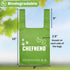 (500 (500 Cat Litter Waste Bags Biodegradable ct., Green) Bulk Dog Poop Bags with Easy Tie Handles Earth-Friendly