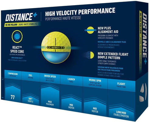 TaylorMade Distance+ Golf Balls - Maximize Your Golf Game