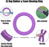 Indestructible Dog Flying Disc Floating Ring Toys, Durable Chew Toys for Pool, Catching, Grabbing, Tossing