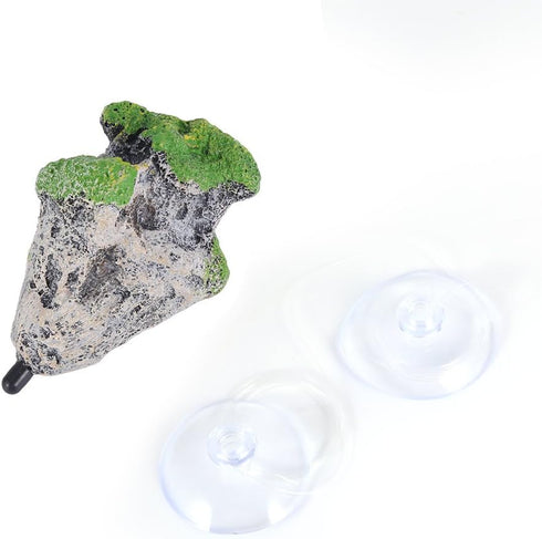 Pssopp Aquarium Fish Floating Moss Rocks, Landscape Moss Flying Suspended Stone Decoration