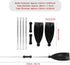 Oars Boat 210cm/82.7in Detachable Afloat Oars, Aluminum Alloy Paddles for Boat, Kayak, Raft, Canoe