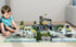 Set, Playset 3 4 5 deAO Military Base Army Men with Military Vehicle,Weapon Gear Accessories,Vehicles Accessories