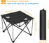 iMounTEK Folding Camping Table with Storage Bag Portable Picnic Table Lightweight Travel Desk with Cup Holder Carrying