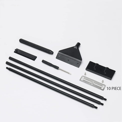 Aluminum Alloy Algae Scraper | Lightweight Aquarium Cleaning Tool with Adjustable Length & Long Telescopic Handle
