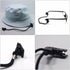 Set of 2 Cap Clips and Hat Chin Strap, Windproof Clip for Golfing, Fishing, and Sports