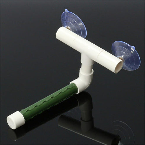 Hypeety Bird Parrot Stand Perch Shower Toy with Suction Cup for Parakeet Finch Bath Stands