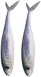 OUNONA Soft Bionic Fishing Lures Pair 3D Lifelike Sinking Soft Plastic Baits