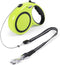 30FT Retractable Dog Leash, 360° Tangle-Free Walking Leash for Medium and Large Dogs up to 77 lbs, One-Hand Brake