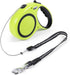 30FT Retractable Dog Leash, 360° Tangle-Free Walking Leash for Medium and Large Dogs up to 77 lbs, One-Hand Brake